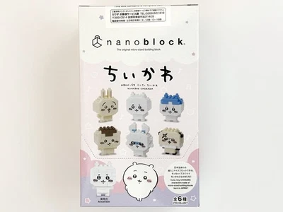 nanoblock NBMC_59 Mini Nano Chiikawa Complete Set of 6 Japan Limited - Image 1 of 4