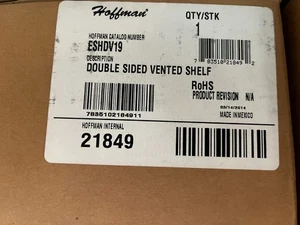 Hoffman ESHDV19 Double Sided Vented 19" Shelf - Picture 1 of 1