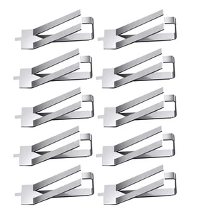 10 Pcs Glasclip Heißbett-Glasklemme Federdrehclips Für Glasbetten - Afbeelding 1 van 12
