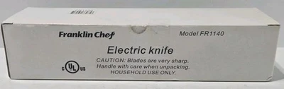 Cuchillo Eléctrico Franklin Chef Modelo FR1140 Nuevo En Caja Foto 1 de 3