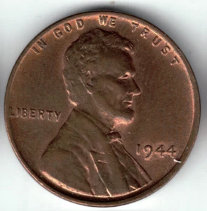 EE. UU. - 1944P - Lincoln - Trigo - ¡Crish! - #20215RG - Imagen 1 de 2