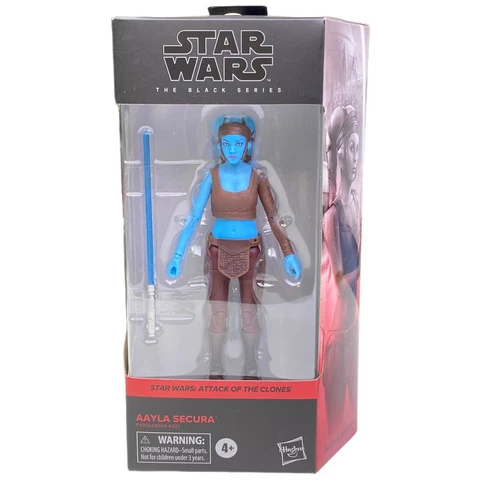 New 2022 Hasbro Star Wars Black Series 6" Aayla Secura Action Figure Sealed Cover