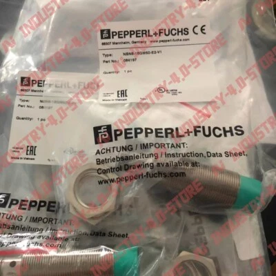 1PCS New PEPPERL+FUCHS NBN8-18GM50-E2-V1 Inductive Proximity Switch Sensor - Image 1 of 4