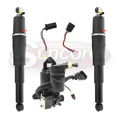 07-14 GMC Yukon XL 1500 Z55 Rear Electronic Air Shocks & Compressor Kit — 第 1/4 张图片