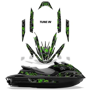 Jet Ski Graphic Decals Stickers For Yamaha FZR 2009-2016 Tune In G - Bild 1 von 2