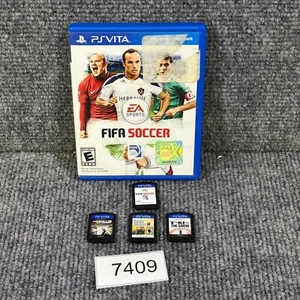 4 Playstation Vita Lot Fifa soccer 12 Farming Simulator 14 MLB Show 13 Wipeout - Imagen 1 de 6