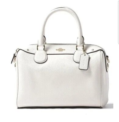 Nuevo con etiquetas Bolso Bandolera Coach F57521 Mini Bennett Cuero Tiza $295 Foto 1 de 3