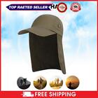 Unisex Fish Hat Sun Visor Cap Sun Protect with Ear Neck Cover (Army Green) UK
