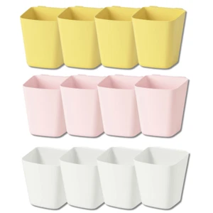 4x IKEA Kitchen Hanging Containers - Mini Baskets for Adjustable Rack Wall Rails - Picture 1 of 22