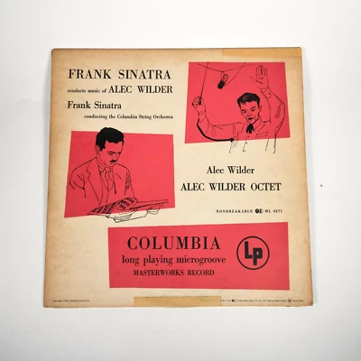 Frank Sinatra - Conducts The Music Of Alec Wilder LP  ML 4271 1950 33 1/3 RPM - Image 1 of 4