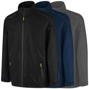 Island Green Junior Boy Taped Seams Windproof Waterproof Ultra Light Golf Jacket - Picture 1 of 9