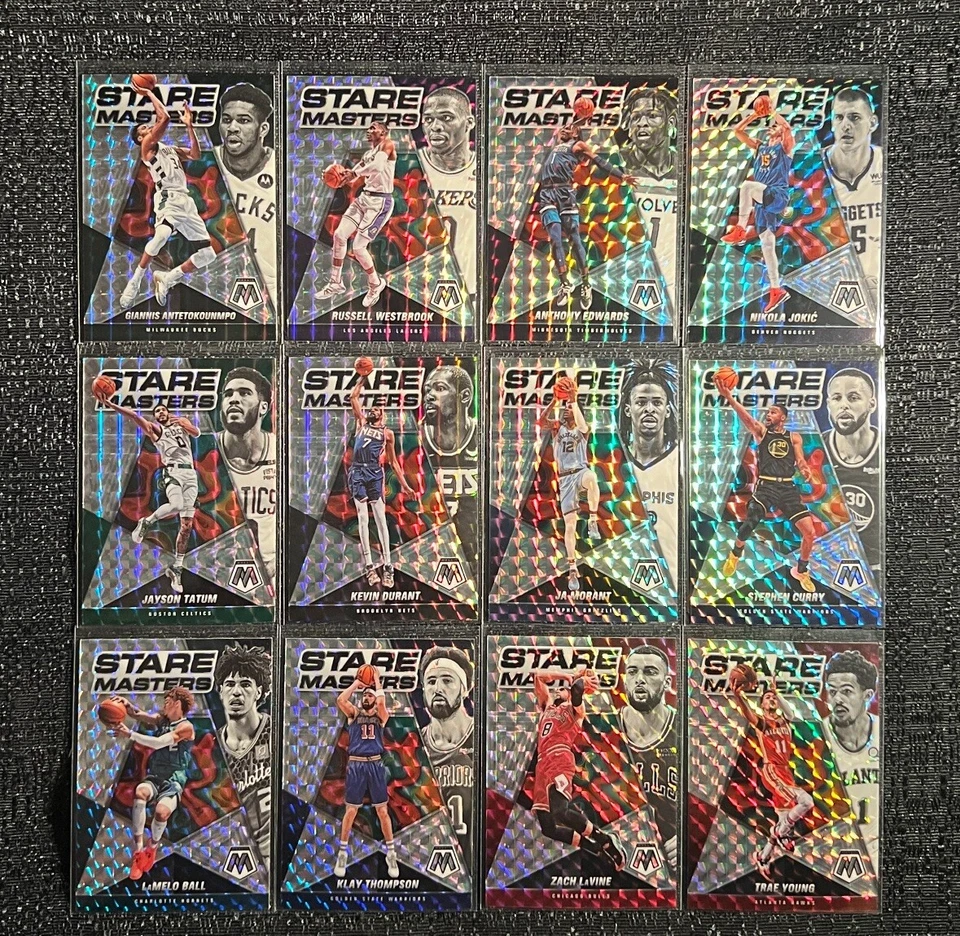 2021-22 Mosaic SILVER Stare Masters Complete Your Set You Pick Basketball Card - Image 1 of 1