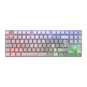 Kabellose Profi Tastatur CHERRY MX 8.2 TKL Wireless XAGA - Sonderedition Alu - Bild 1 von 7