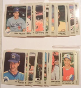 1983 FLEER BASEBALL CARDS #S 406-655 U PICK, FREE SHIP SINGLES VG-EX - Picture 1 of 1