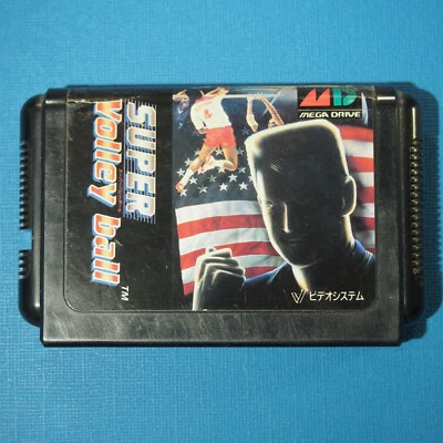 Super Volleyball (Sega Mega Drive / Genesis, 1989) Japan Import - Image 1 of 4