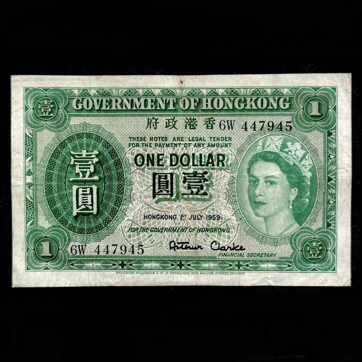 1959 Hong Kong Paper Money for sale | eBay