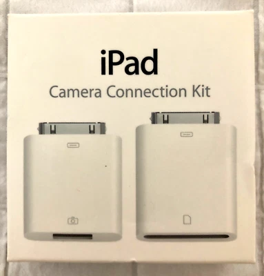 Genuine APPLE iPad Camera Connection Kit MC531ZM/A Model A-1362 A-1358 New Open - Image 1 of 4