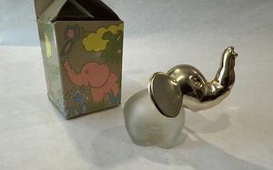 Vintage  1974 Avon Good Luck Elephant Patchwork Cologne 1.5 Oz Empty - Picture 1 of 15