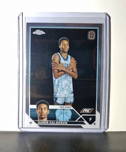 Samis Calderon Rookie Card 2023-24 Topps Chrome Overtime #15 Cold Hearts - Picture 1 of 2