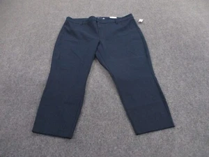 Old Navy Pants Adult 24 Chino Ankle Pixie High Rise Business Stretch Womens NEW - Picture 1 of 12