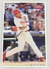 2006 Philadelphia Phillies Team Issue 2nd Edition Photo Card-Pat Burrell