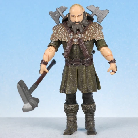 Hobbit An Unexpected Journey DWALIN THE DWARF 3.75 Figure Bridge Direct 2012 Cover