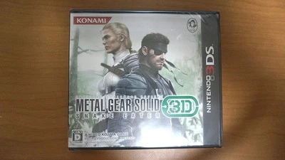 [Sin abrir] Metal Gear Solid Snake Eater 3D Nintendo 3DS Software de Japón Foto 1 de 2
