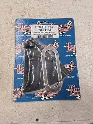 Bota de freno de mano de emergencia Lokar 70-EHBT Transmount con anillo de acero inoxidable Foto 1 de 4