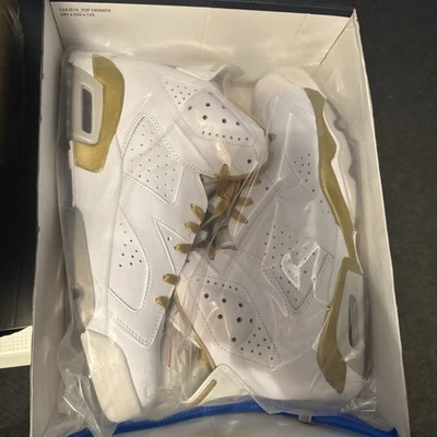 Talla 11 - Jordan 7/6 Retro Golden Moments Pack 2012 Foto 1 de 4