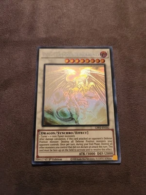 YuGiOh! Red Dragon Archfiend GFP2-EN182 ghost Rare 1st Ed LP - Image 1 of 2
