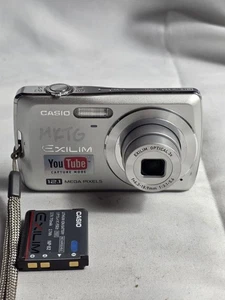 Cámara digital Casio EXILIM ZOOM EX-Z35 12,1 MP - plateada 3x óptica LCD de 2,6"  - Imagen 1 de 6