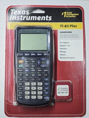 NEW TI-83 Plus Graphic Calculator Texas Instruments TI83 + Graphing - Image 1 of 2