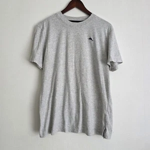 Tommy Bahama Herren Größe Small kurzärmliges graues T-Shirt mit Rundhalsausschnitt - Bild 1 von 7
