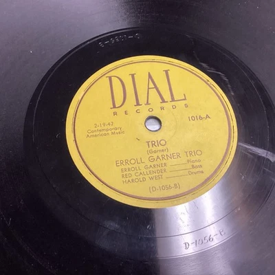 ERROLL GARNER TRIO on DIAL 1016 - TRIO + PASTEL - E- - Image 1 of 4