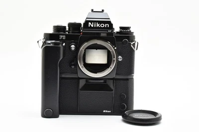 [Almost MINT with/ MD-4] Nikon F3P F3 P Press 35mm SLR Film Camera From JAPAN - Image 1 of 4