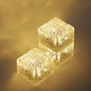 Solar Brick Lights-Outdoor Solar Lights for Yard-Solar Brick Landscape Path L... - Picture 1 of 7