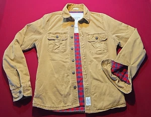 Abercrombie & Fitch Herren Muscle Vintage Overshirt Button Up Jacke Gr. Medium - Bild 1 von 17