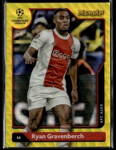 L53,586 - 2021-22 Merlin UEFA Champions Yellow Wave #149 Ryan Gravenberch /225 - Picture 1 of 2