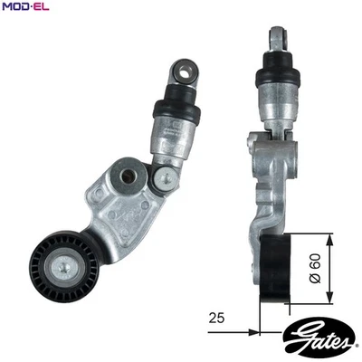 BELT TENSIONER VRIBBED BELT T39388 FOR MAZDA CX-5/Van/SUV 6 ATENZA AXELA 2.2L - Image 1 of 4