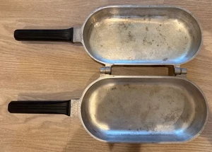 Vintage SAUBERE Guardian Service Ware doppelseitige Pfanne Aluminium Flip Fry - Bild 1 von 9