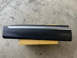 2019-2020 Santa Fe Front Door Lower Molding Left Driver Side Garnish SatinChrome - Picture 1 of 10