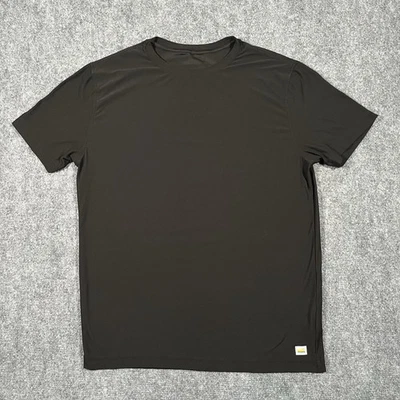 Vuori Shirt Mens Medium Black Strato Tech Tee Short Sleeve Stretch Soft V126 - Image 1 of 4
