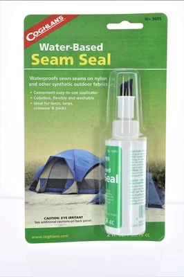 Sellador de costuras para carpa Coghlan's 2 fl oz sellador transparente impermeable Foto 1 de 3