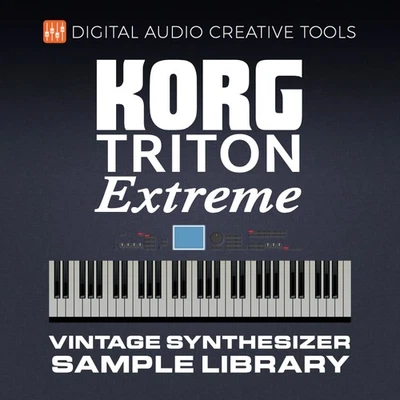 Korg Triton Extreme Synthesizer Sample Library (3,000 Samples) - Instant Access - Image 1 of 3