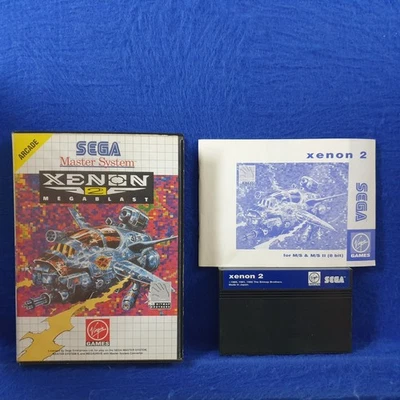 Master System XENON 2 Megablast Boxed & Complete Sega PAL Version REGION FREE - Image 1 of 4