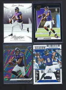 Lote de fútbol americano NFL Lamar Jackson Baltimore Ravens todo diferente tarjetas ID 071225 - Imagen 1 de 2