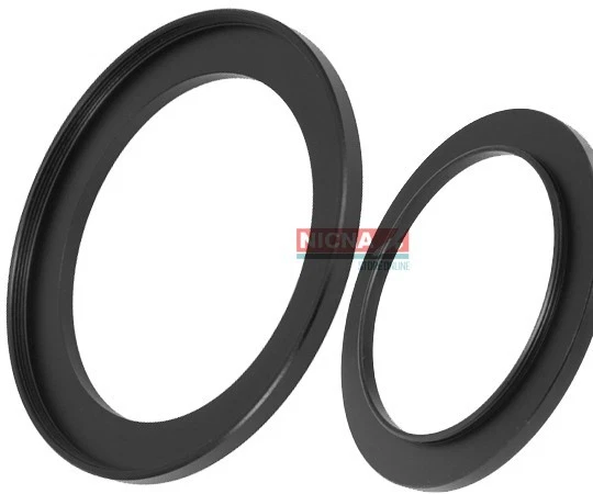 40.5mm to 49mm Step-up Step Up Step Up Lens Filter Ring 40.5-49 40.5 49 Black - Image 1 of 1