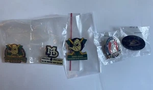 NHL Anaheim Mighty Ducks Lot of 5 Assorted pins 2003-2008-Excellent - Picture 1 of 6