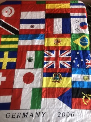 Bandiera Coppa Del Mondo Fifa 2006 Germania - Immagine 1 di 4