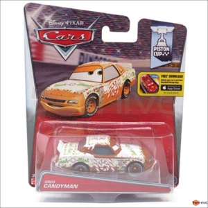 Disney Pixar Cars Greg Candyman #101 Piston Cup series diecast by Mattel 2014 - Picture 1 of 2